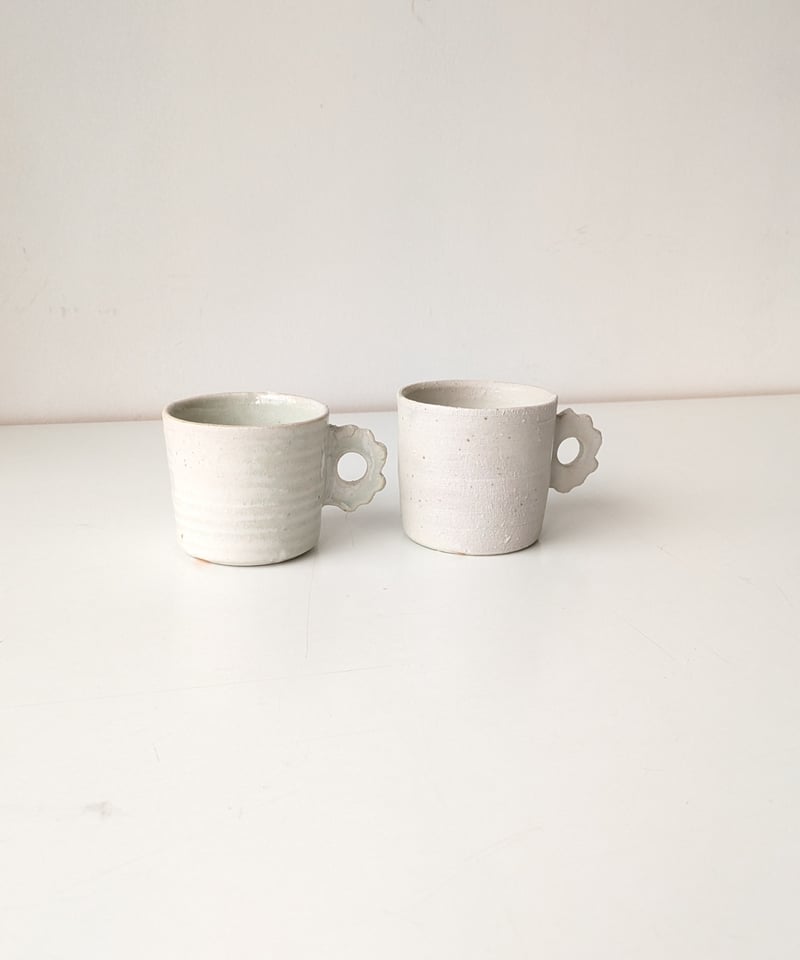 十場あすか お花耳付きマグ | M a t o ,,t o o l s