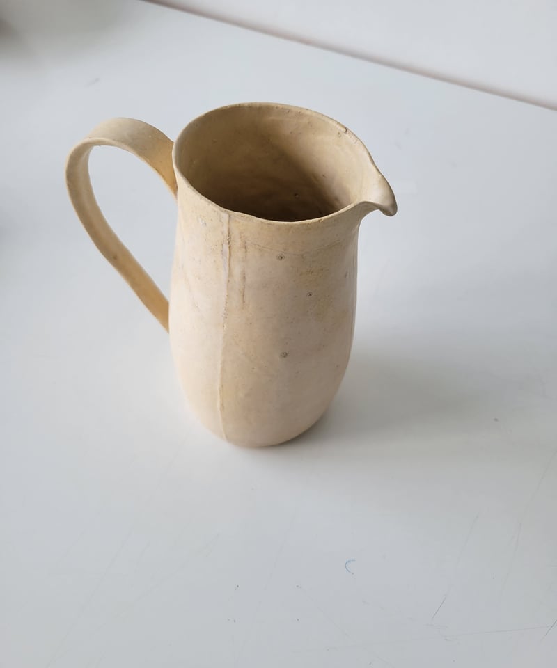 オノエコウタ ピッチャー ベージュ | M a t o ,,t o o l s