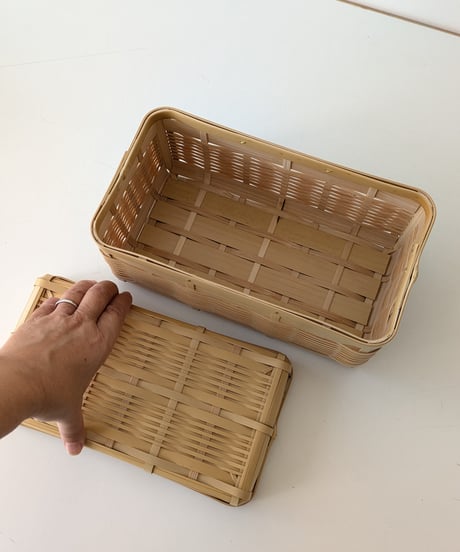 福田真理子　道具箱　蓋あり　取手無し