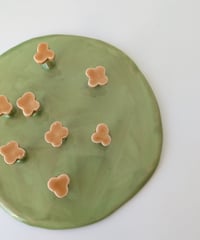 谷口竜さん　お皿　プレート　アンティーク調　作家　器　食器 谷口竜さん お皿 プレート アンティーク調 作家 器 食器