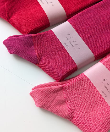 sarigenaku   2025/ cotton socks