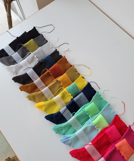 himukashi　Too medical (reversible socks) high  twist  cotton