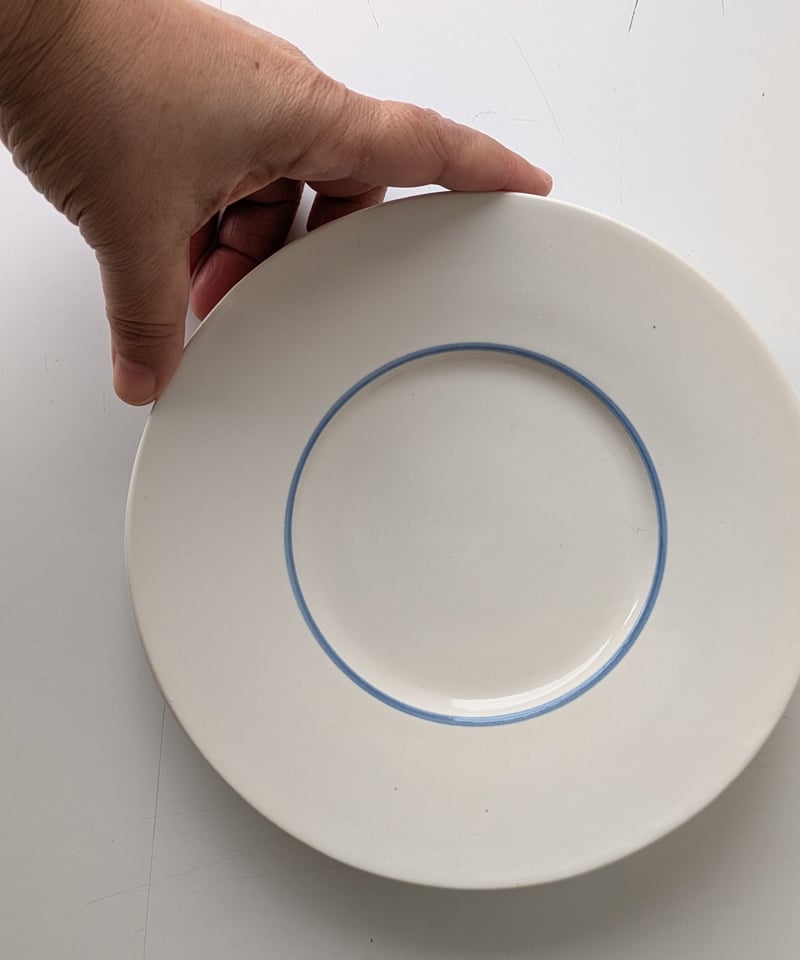 大園篤志 リム皿 小 絵付マル | M a t o ,,t o o l s