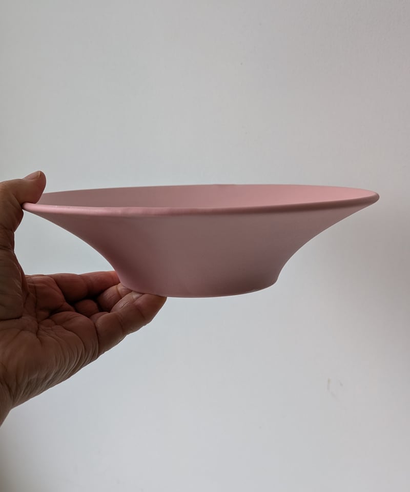 大園篤志 スープ皿 ピンク | M a t o ,,t o o l s