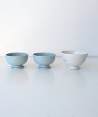 CANASA デザートボウル、カフェオレボウル青花