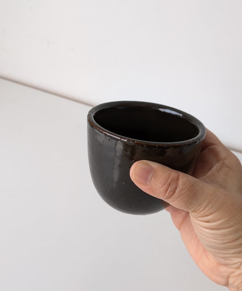 大園篤志 デザートボウル 鉄黒 2点 未使用品 大園篤志 ラテカップ 鉄