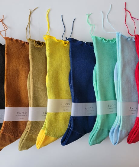 himukashi　Too medical (reversible socks) high  twist  cotton
