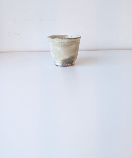 立花嶺　粉引　盃　⑤