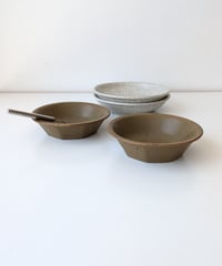 大園篤志　玉縁浅鉢、面取鉢