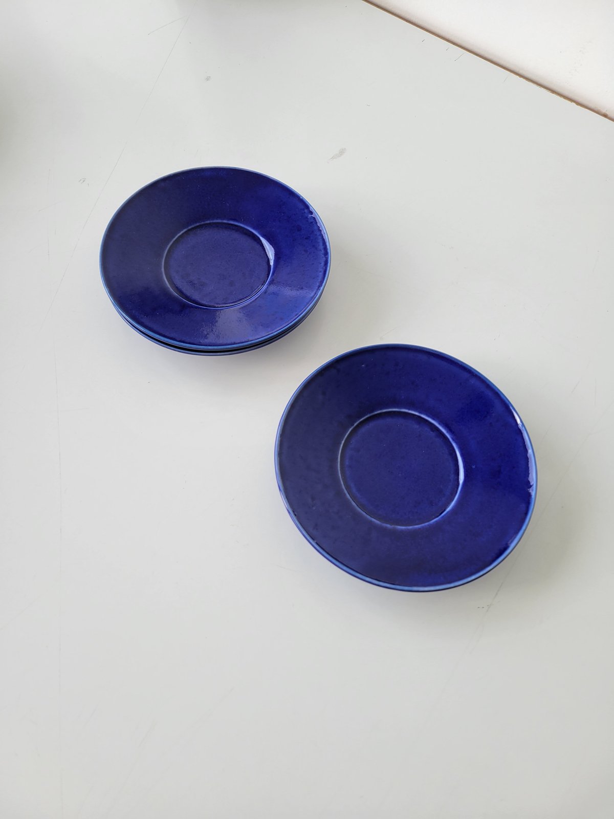 【新品未使用】石田誠　5.5寸リムボウル　青 石田誠 / 5.5寸ハットボウル（ブルー） | リブ・アート オンラインショップ