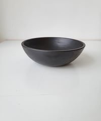 中沢学　楢の鉢　拭漆