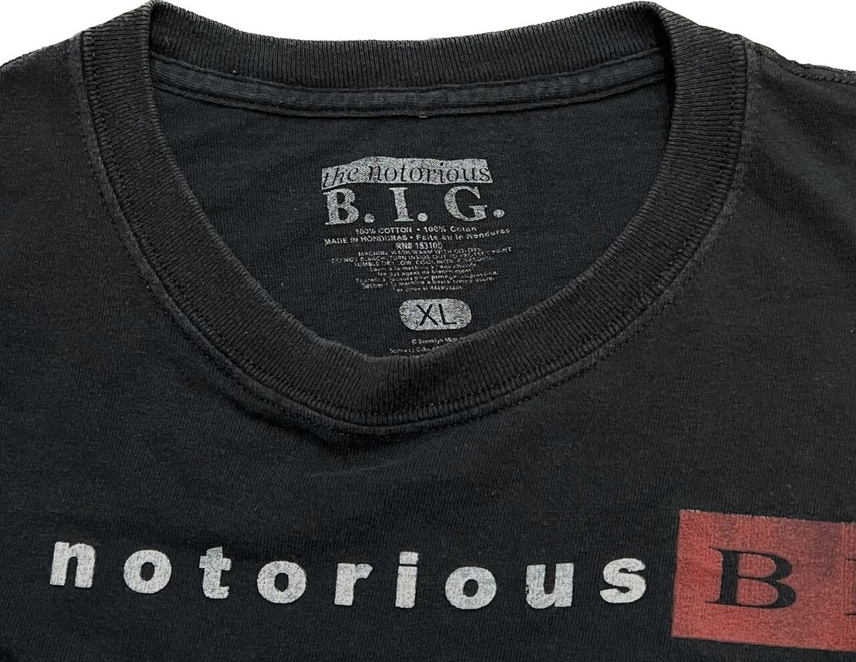 L】The Notorious B.I.G. ノトーリアス・B.I.G. ビギー ラップT
