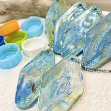 廃プラスチック キーホルダー