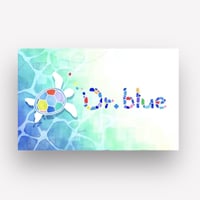 Dr.blue ステッカー