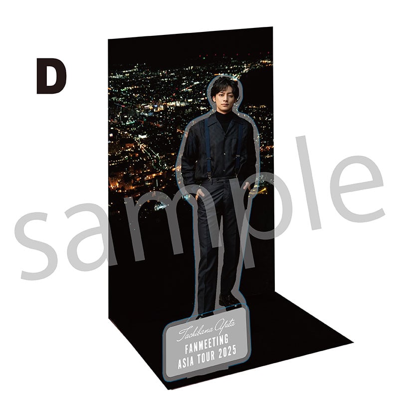 背景付きアクリルスタンドD | SMILE WORKS SHOP