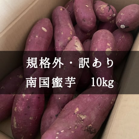 【訳あり・規格外サイズ】南国蜜芋／生芋10kg