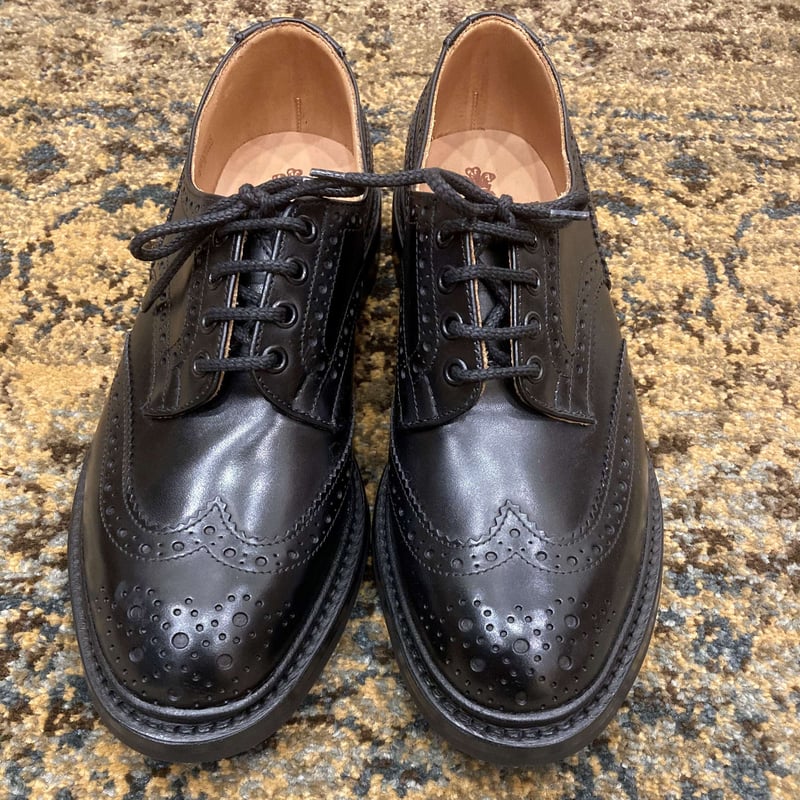トリッカーズ　バートン　　UK8 Tricker's トリッカーズ BOURTON バートン UK8 ブラック