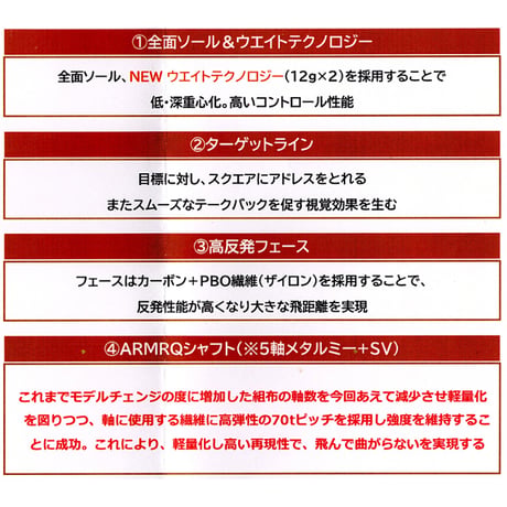 HONMA SX-002 TECHNOLOGY SUMMARY