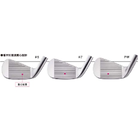 Ray CX S20C IRON 5本組(＃6～PW) 装着シャフトNS PRO 850GH-neo