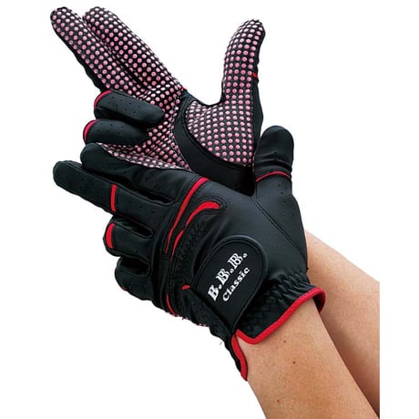 B.B.B「パークゴルフ グローブ 両手 BG-309」女性用　パークゴルフ用品