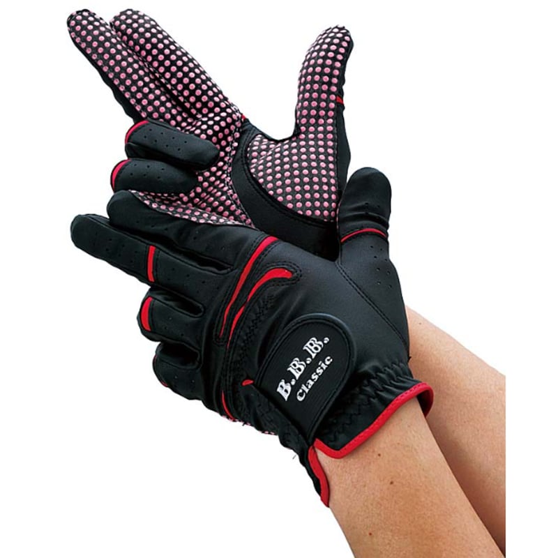 B.B.B「パークゴルフ グローブ 両手 BG-309」女性用 パークゴルフ用品 