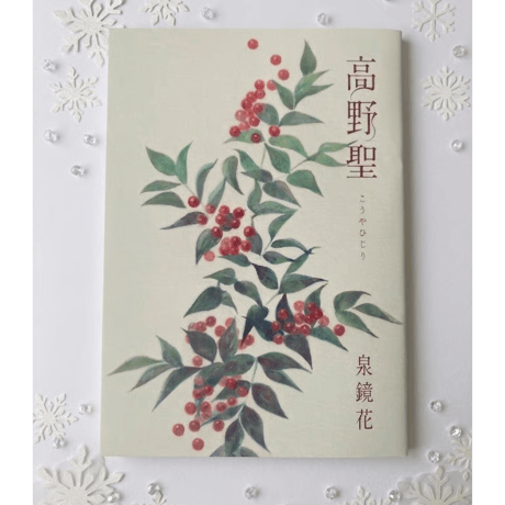 朗読会四季シリーズ　冬　「高野聖」  公演パンフレット