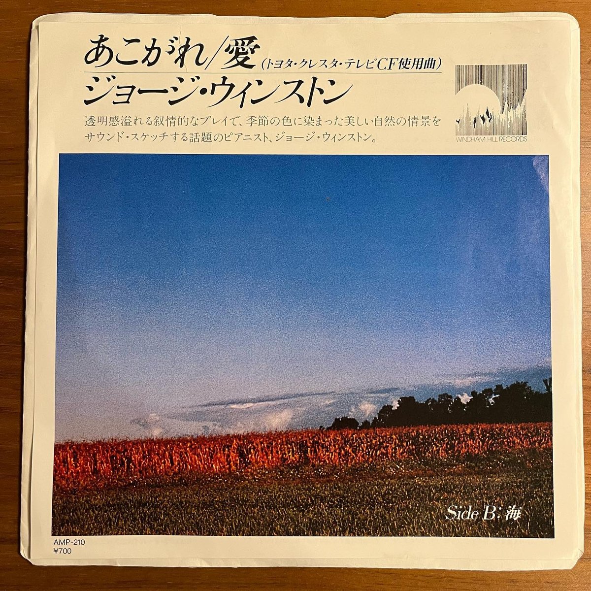 ジョージ・ウィンストン「あこがれ／愛」 | 媒鳴堂 | 令和のサブスク型