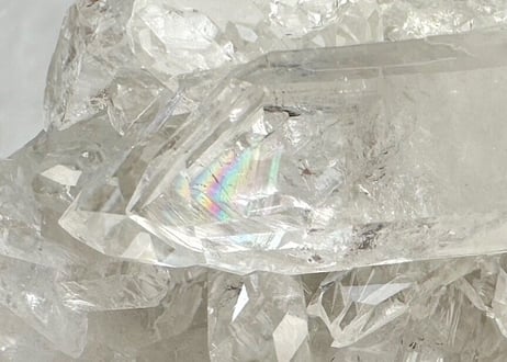 虹入り🌈水晶クラスター