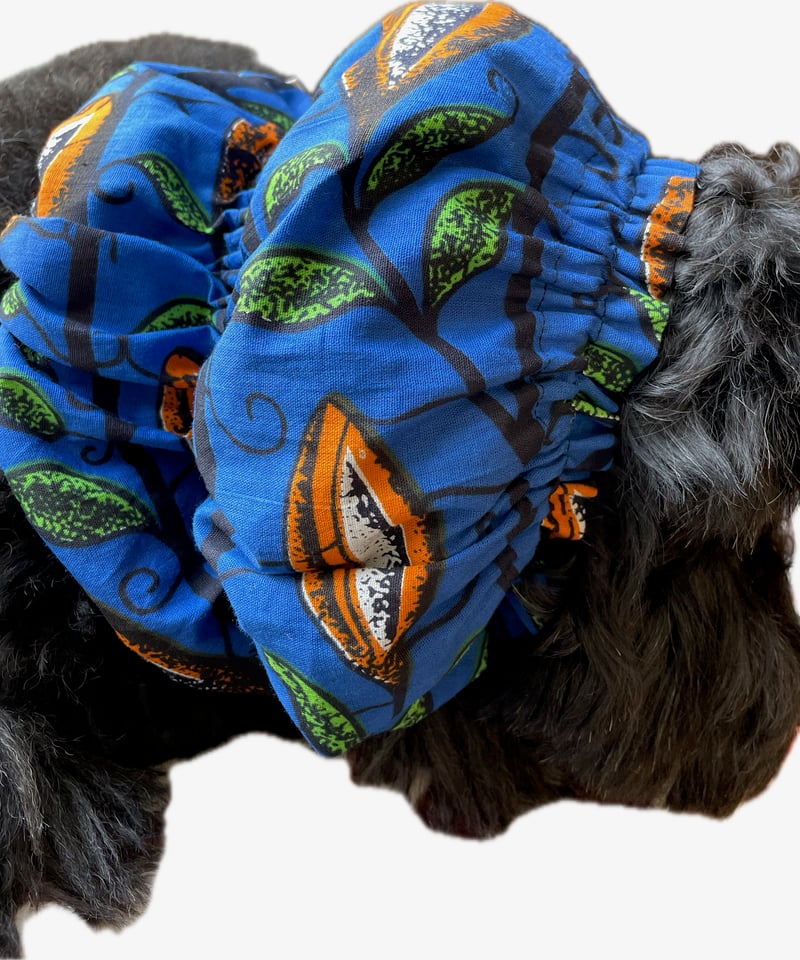犬用スヌード参考画像 犬用スヌード 中大型犬用スヌード ずれにくい 2段スヌード | OOKAMI