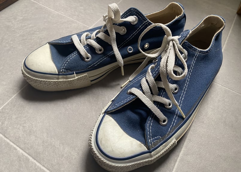 90's コンバースオールスター ネイビー USA製 28cm Converse,90s,MADE IN USA,ALL STAR,NAVY,Hi,US9,DEAD STOCK!!