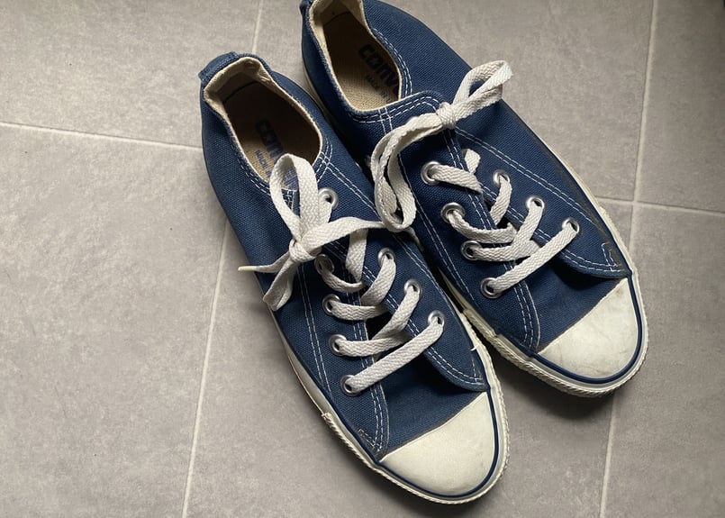 90'コンバースオールスター】 US4 23cm ネイビー | WRZK.select