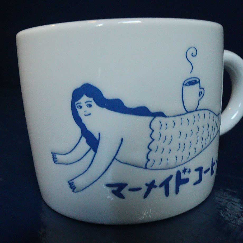 かいのすけ様確認用ページ★オーダーメイドマグカップ オリジナル マーメイドちゃんマグカップ 白 | mermaid-coffee STORE