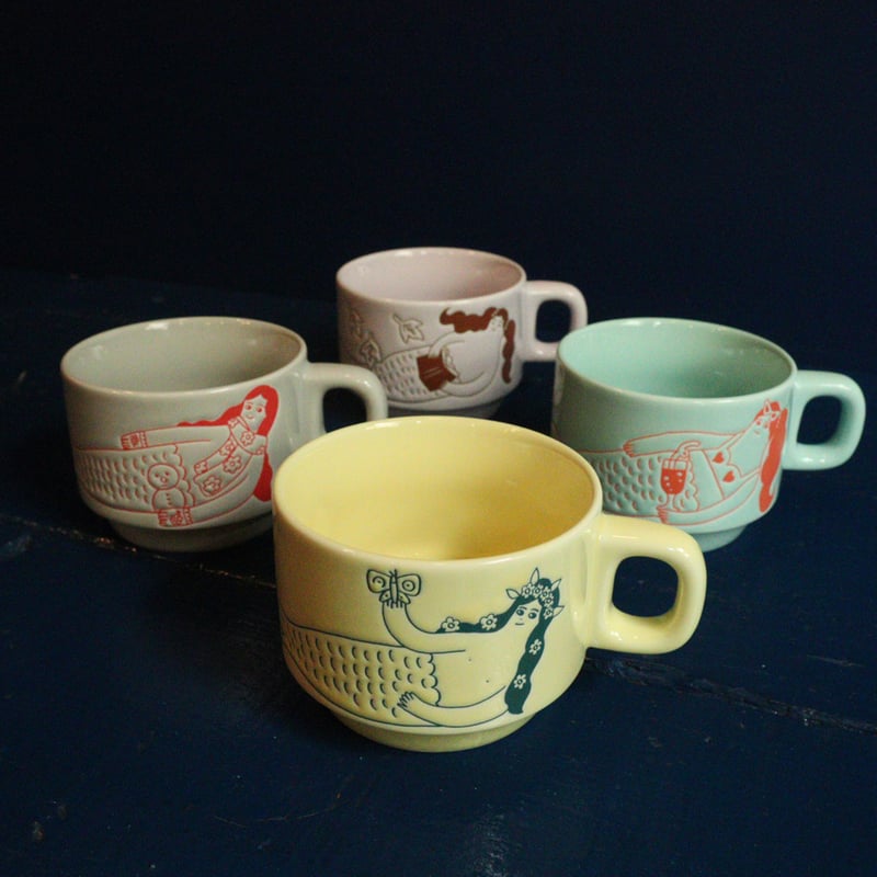 NEWバージョン】4色セット 一年をめぐる季節のマーメイドちゃん