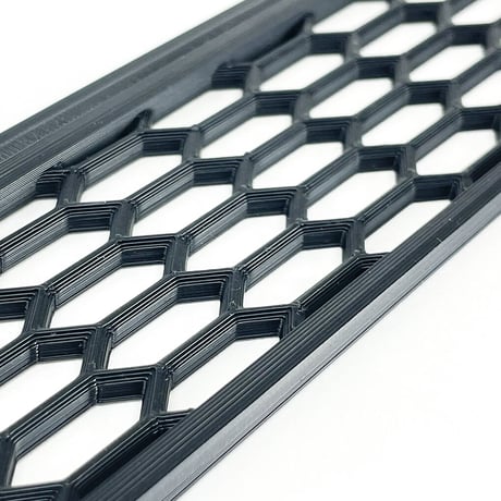 ジムニーJB23 ボンネットエアインテークダクト用メッシュグリル【メッシュのみ】(1〜8型)　3Dプリンタ成形