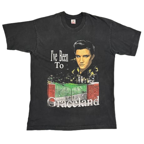 ELVIS PRESLEY エルヴィスプレスリー BLACK XL Tシャツ