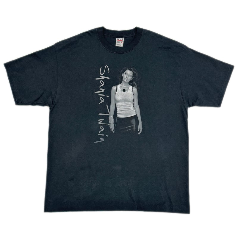Shania Twain ワールドツアー Tシャツ SHANIA TWAIN シャナイアトゥエイン BLACK XL Tシャツ | NOWWHER