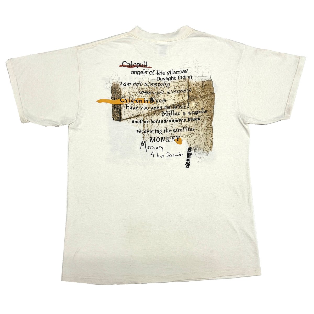 COUNTING CROWS カウンティング クロウズ NATURAL XL Tシャツ | N