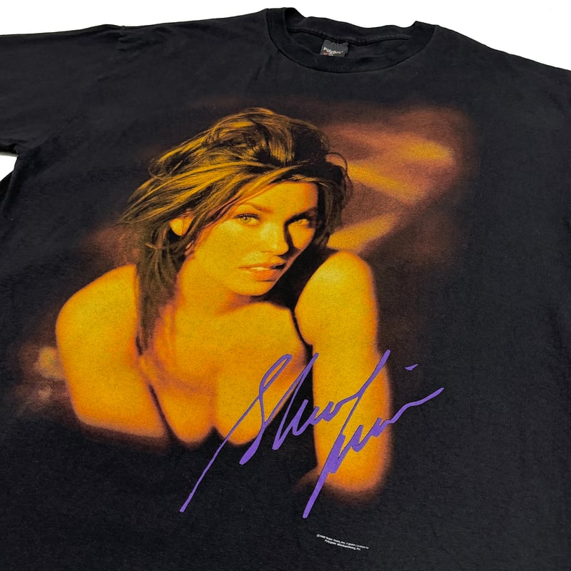 SHANIA TWAIN シャナイアトゥエイン BLACK XL Tシャツ | NOWWHER