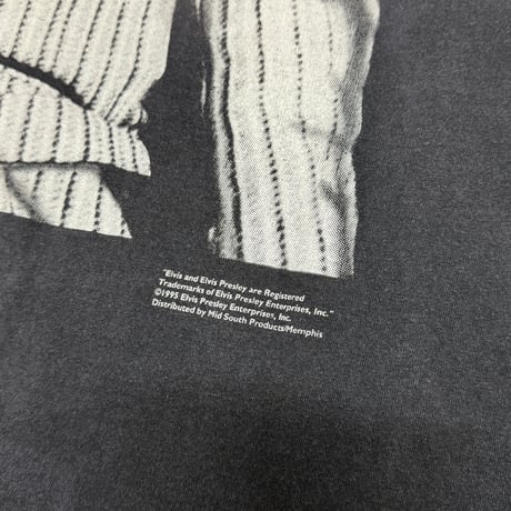 ELVIS PRESLEY エルヴィスプレスリー BLACK XL Tシャツ