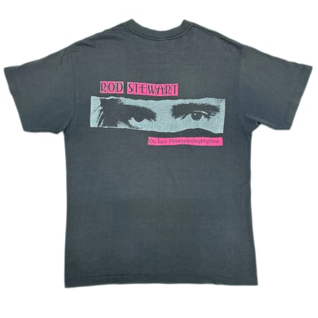 ROD STEWART ロッドスチュワート 1989 TOUR BLACK XL  Tシャツ