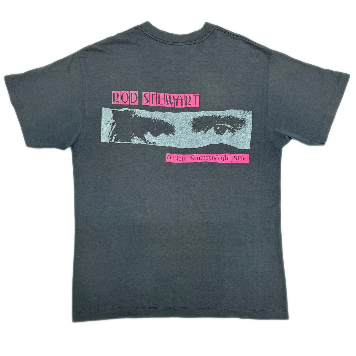 ROD STEWART ロッドスチュワート 1989 TOUR BLACK XL Tシャツ ROD STEWART ロッドスチュワート 1989 TOUR BLACK XL Tシャツ