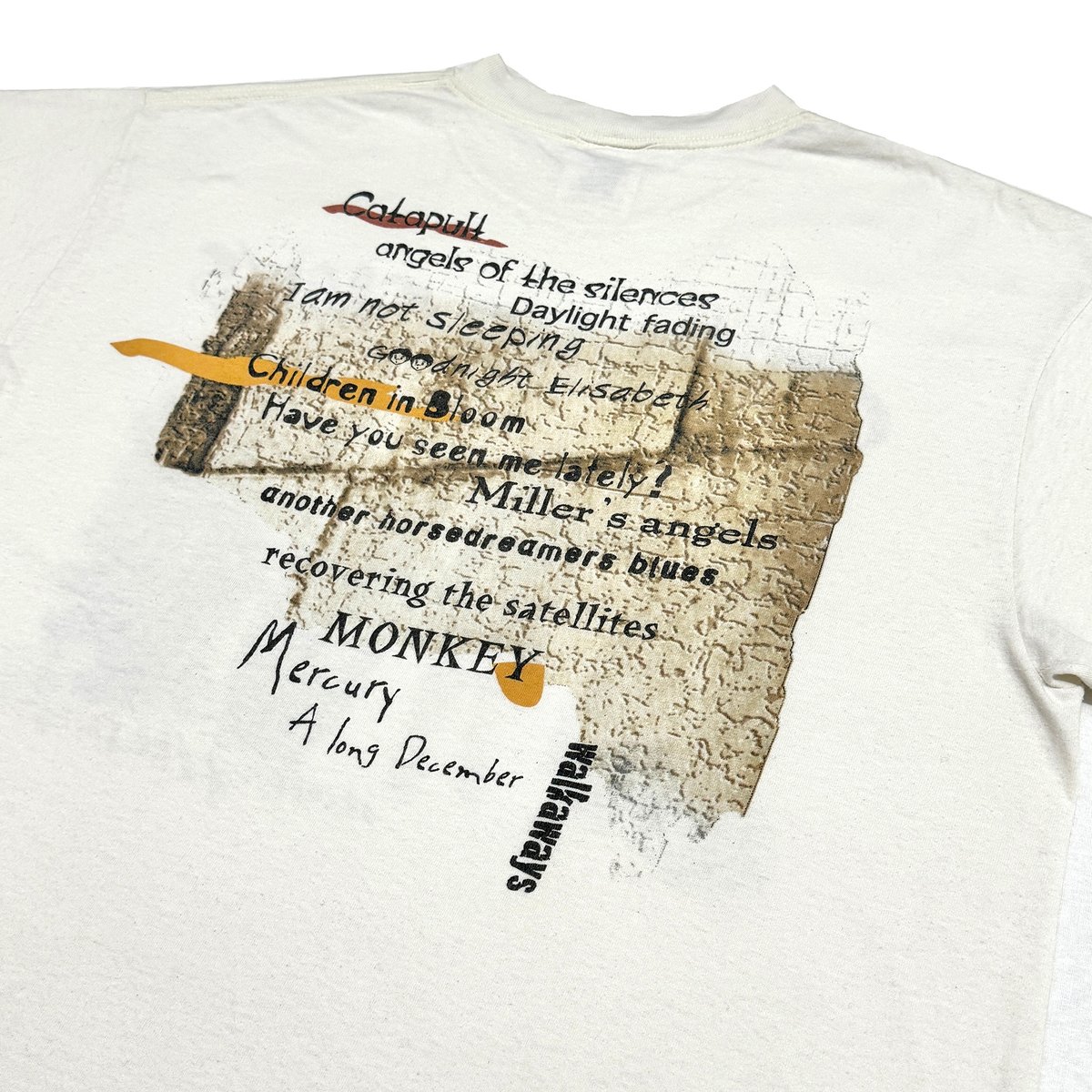 COUNTING CROWS カウンティング クロウズ NATURAL XL Tシャツ | N