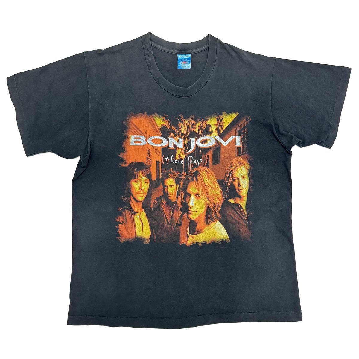 BONJOVI ボンジョヴィ THESE DAYS BLACK L Tシャツ | NOWWH BONJOVI ボンジョヴィ THESE DAYS BLACK L Tシャツ | NOWWH