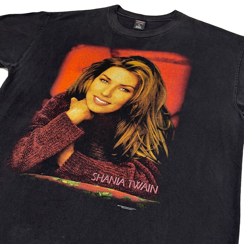 SHANIA TWAIN シャナイアトゥエイン BLACK XL Tシャツ | NOWWHER