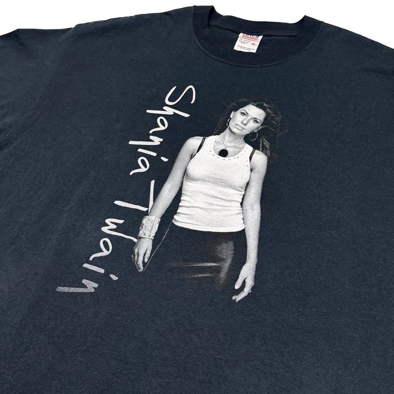 SHANIA TWAIN シャナイアトゥエイン BLACK XL Tシャツ | NOWWHER