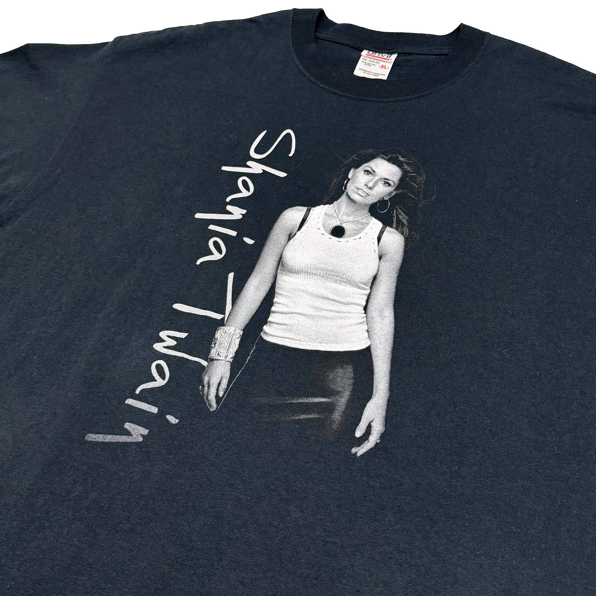 SHANIA TWAIN シャナイアトゥエイン BLACK XL Tシャツ | NOWWHER