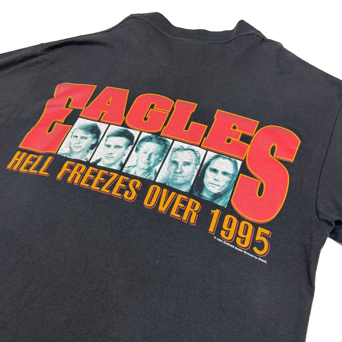 Eagles Hell Freezes Over 1995 Tシャツ 古着 90s USA製 EAGLES 「Hell Freezes Over 1995」 ワールド ツアー