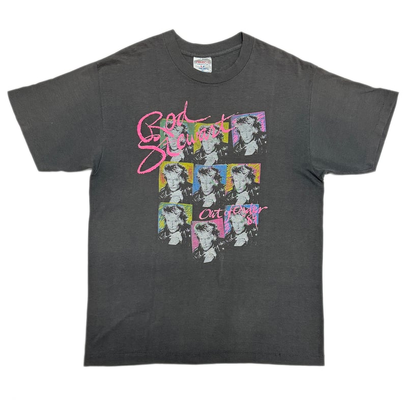 ROD STEWART ロッドスチュワート 1989 TOUR BLACK XL Tシャツ ROD STEWART ロッドスチュワート 1989 TOUR BLACK XL Tシャツ
