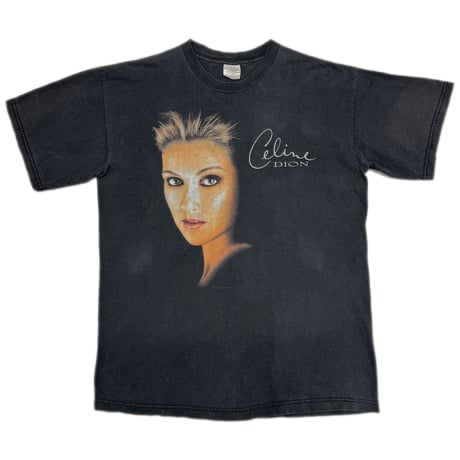 CELINE DION セリーヌディオン BLACK XL Tシャツ