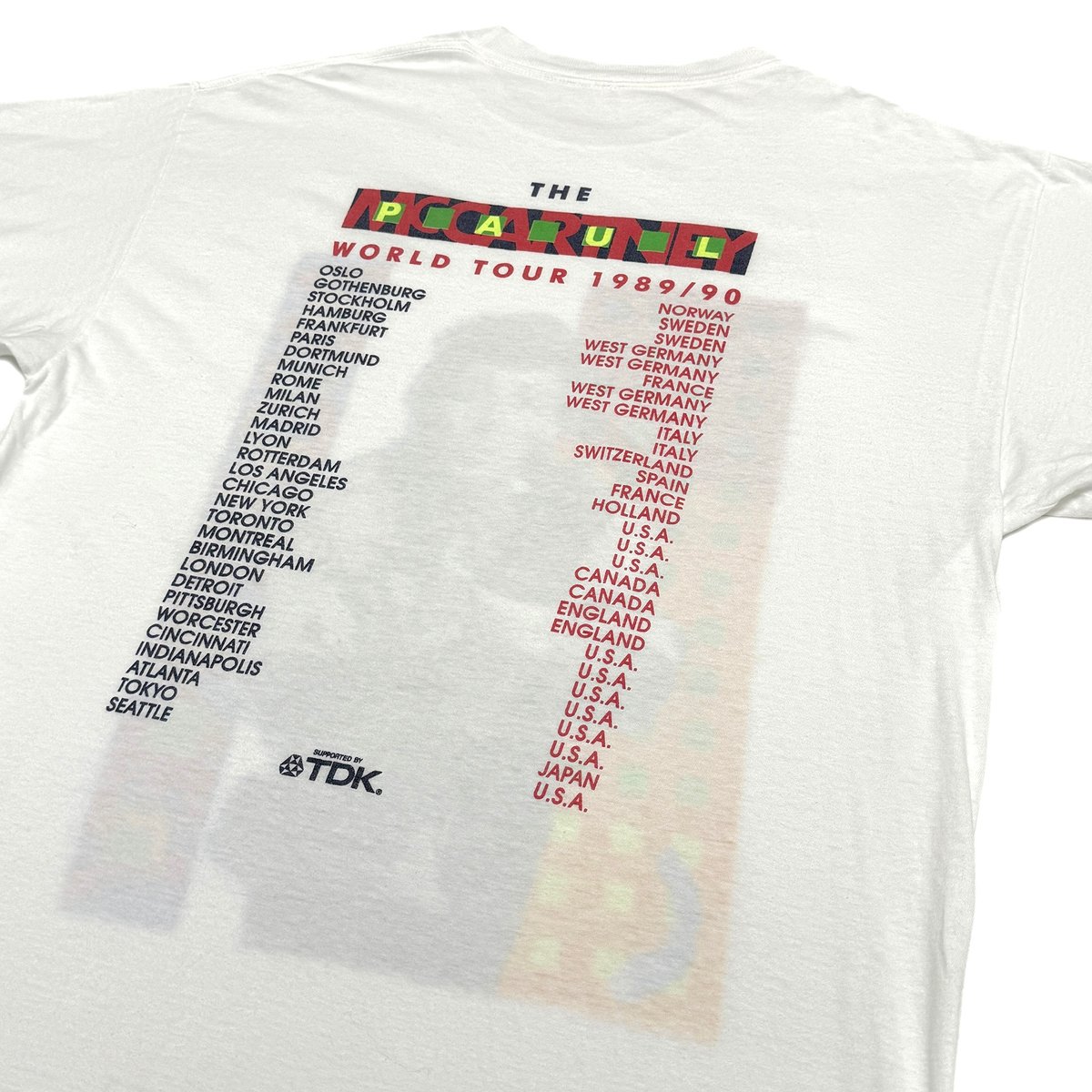 PAUL McCARTNEY ポールマッカートニー WHITE XL Tシャツ | NOWWH PAUL McCARTNEY ポールマッカートニー WHITE XL Tシャツ | NOWWH